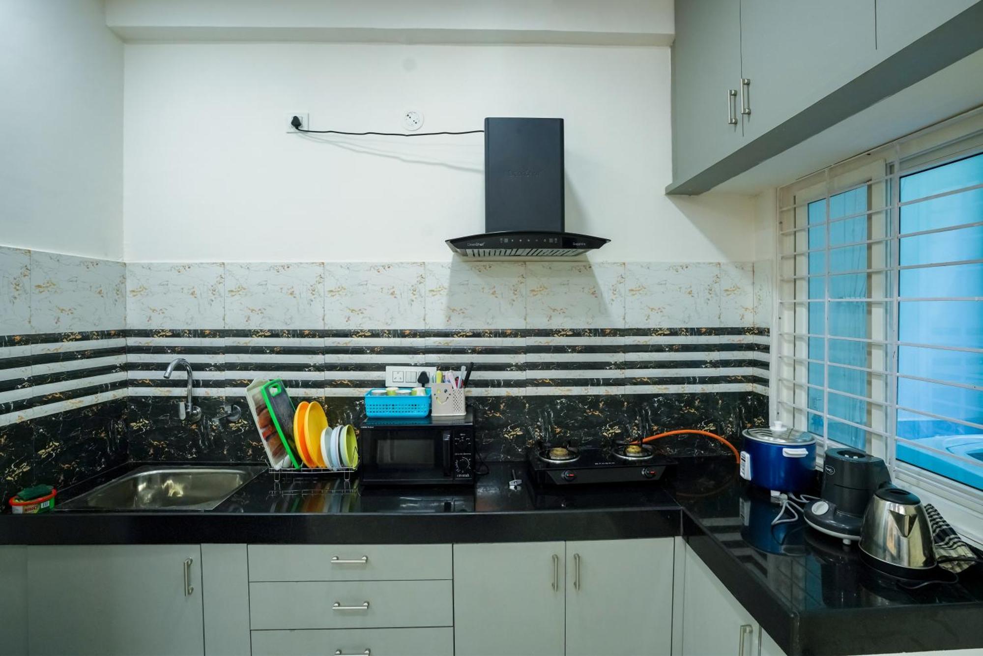N Cube Serviced Apartments Hyderabad Exterior foto